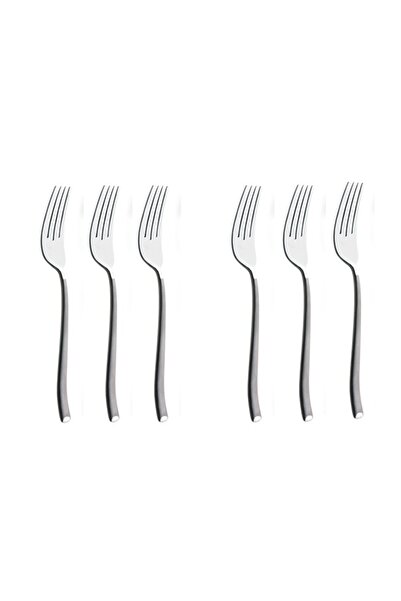 Culinaro Set 6 furculite desert IRIS, inox