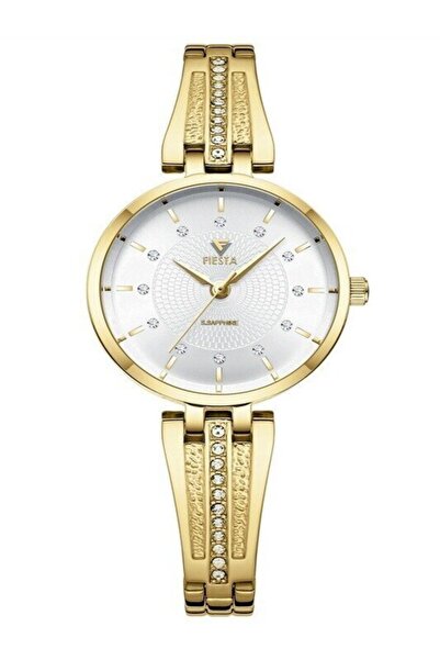 Fiesta F24094L Steel Band,Sapphire Anti-Scratch,5 Atm Women's Wristwatch