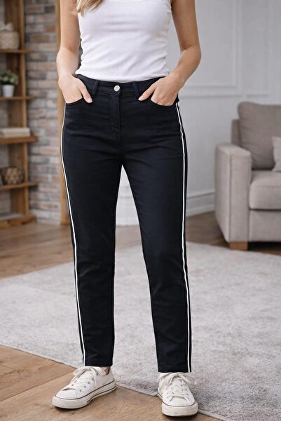 Org Marka Store Bonitaliz 583 High Waist with Chaines on the Sides, 5 Pocket ...