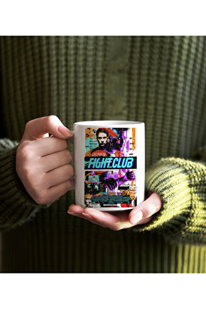 Darkia كوب من البورسلين هدية من فيلم Fight Club مطبوع