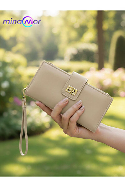 Minamor Portfolio Wallet with Wrist Strap