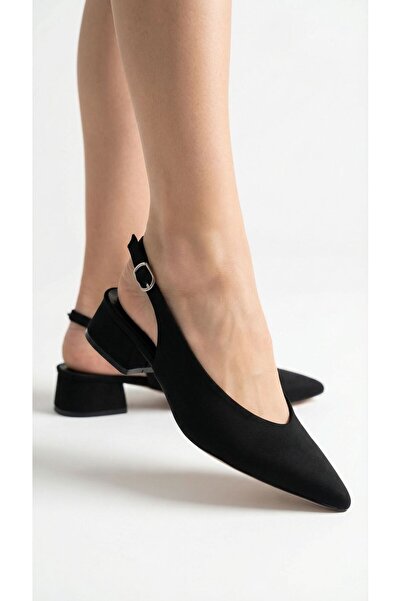 BellaPiede حذاء نسائي كلاسيكي أنيق بكعب منخفض (4 سم) ومقدمة مدببة - للاستخدام...