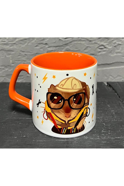 Kırtasiye Ofisi Sadhamster- Electronic Engineer Orange Handle Double Professi...