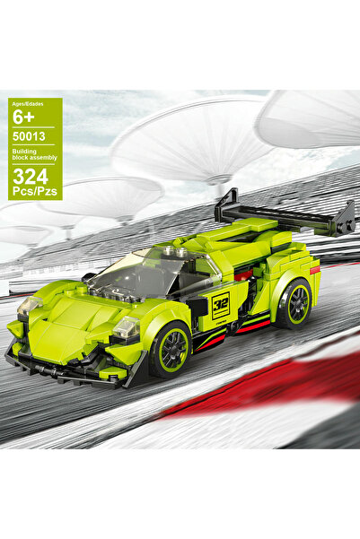 MJ TOYS Teknik Lamborghini Huracán GT3 Yapı Oyuncak Araba Yapı Oyuncak Araba ...