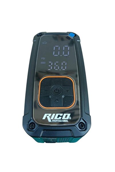 Rico Şarjlı Hava Kompresörü ve Akü Şoklama 2si 1 Arada