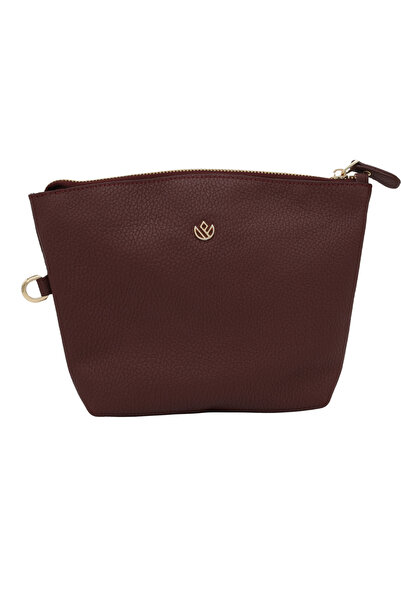 Meskanto Helen Genuine Leather Clutch Hand and Makeup Bag