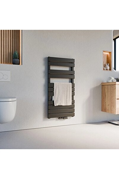 WEBER ÇELİK 600*1000 ANTRASİT SİYAH DİKEY RADYATÖR HAVLUPAN ISITICI 1. KALİTE...