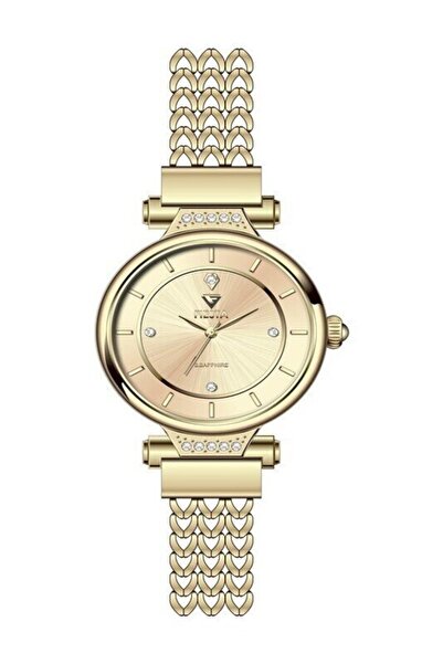 Fiesta F24092L Steel Band,Sapphire Anti-Scratch,5 Atm Women's Wristwatch