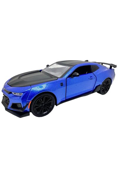 JPT Chevrolet Camaro 1:24 Μπλε χυτό μοντέλο αυτοκινήτου
