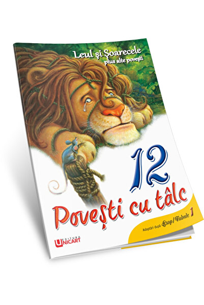 Editura Unicart Povești cu Talc - Leul și Șoarecele