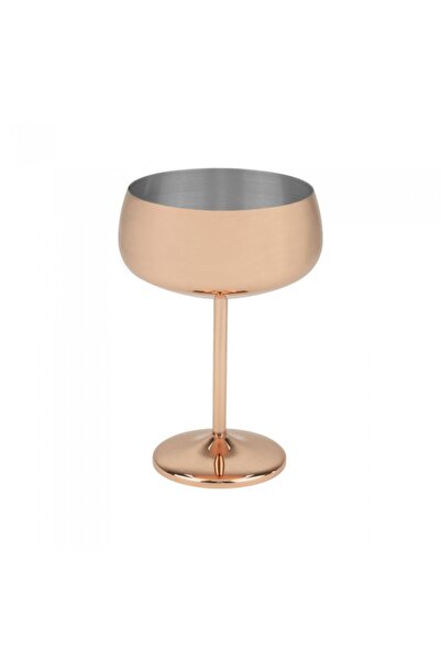 Culinaro Pahar de cocktail auriu din inox Cooper 450ml 10xh16,5cm