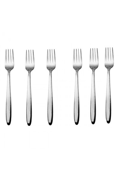 Culinaro Set 6 furculite aperitiv medii CARMEN 3mm, inox