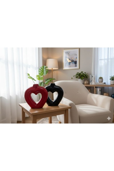 ELBUCOLECTION هدية مميزة على شكل قلبين متداخلين للحبيب