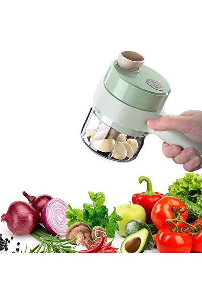 REDz Accessories Portable Chopper, Electric Vegetable Chopper, USB Powered, W...