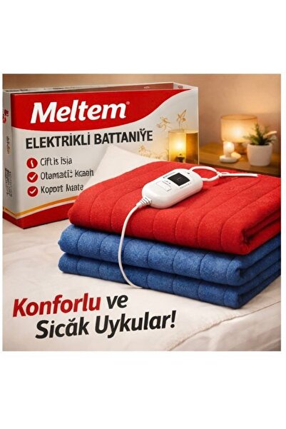 NAURA Concept Meltem Elektrikli Battaniye Çift Kademeli Isı Ayarlı Yumuşak Do...