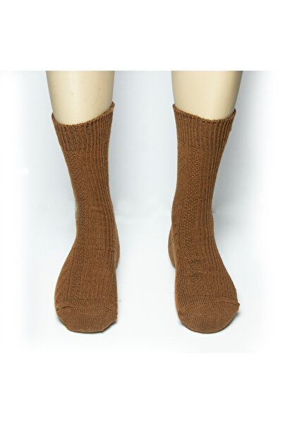 Nisa Unisex Camel Hair Knitted Socks |   Winter Thick and Soft |   1 Piece