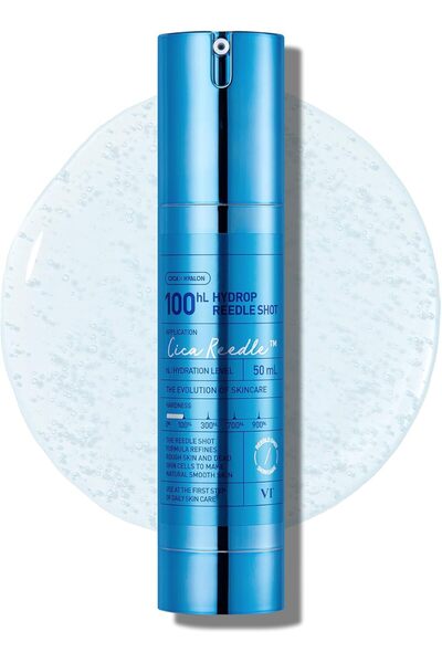 VT COSMETICS Hydrop Reedle Shot 100hL, Hyaluronic Acid Microneedling Serum, I...