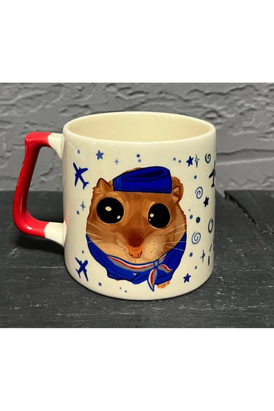 Kırtasiye Ofisi Sad Grieving Hamster-Hostess Red Handed Prime Occupation Gift...