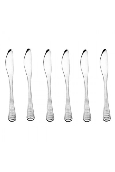 Culinaro Set of 6 medium appetizer knives PEARL 3.5mm, stainless steel