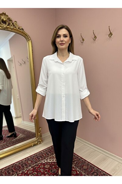 Butik Beyaz Gömlek