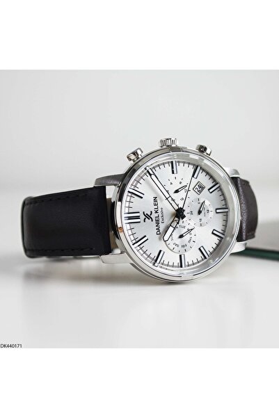 Daniel Klein Dk440171 Leather Band Men's Wristwatch