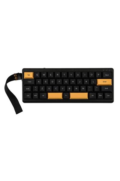 Epomaker TH40 Wisteria Linear Keyboard Black and Gold