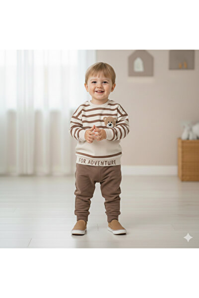 NURTOPU Boys' Set, Top and Bottom Set, Transitional Pieces, Soft, Full Lycra ...