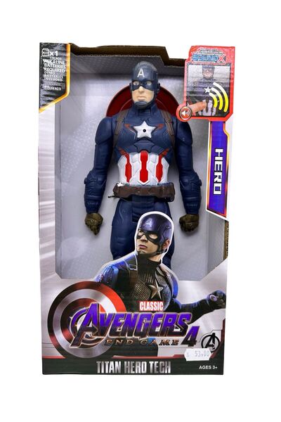 JPT Figurină de acțiune Captain America Titan Hero Tech