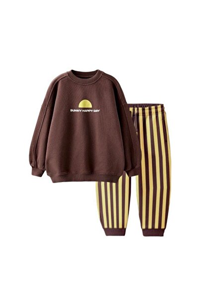 SONGÜLBERİK Boy's Printed Tracksuit