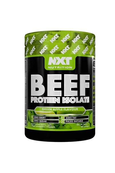 NXT Nutrition نكست نيوتريشن - بيف بروتين ايزوليت – 450 جرام - تفاح أخضر