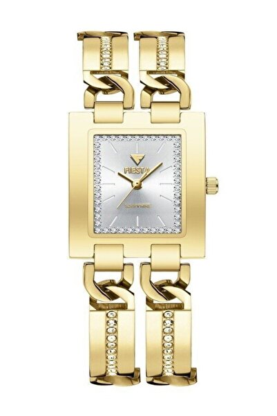 Fiesta F24097L Steel Band,Sapphire Scratch Resistant,5 Atm Women's Wristwatch