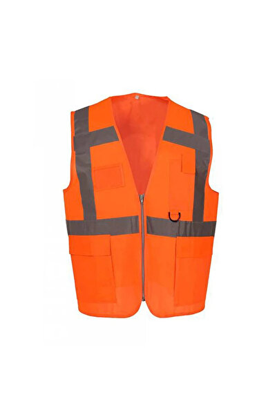 Netto İş Elbiseleri Engineer Warning Vest Single Color 5-Pack