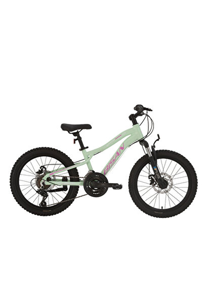 Bisan KDX 2500-D KIZ ÇOCUK BİSİKLETİ 28CM MD 20 JANT 21 VİTES MİNT YEŞİL PEMB...