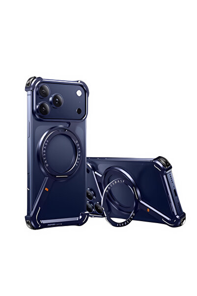 REDz Accessories Carcasă metalică premium cu cadru în formă de Z, iPhone 17 P...