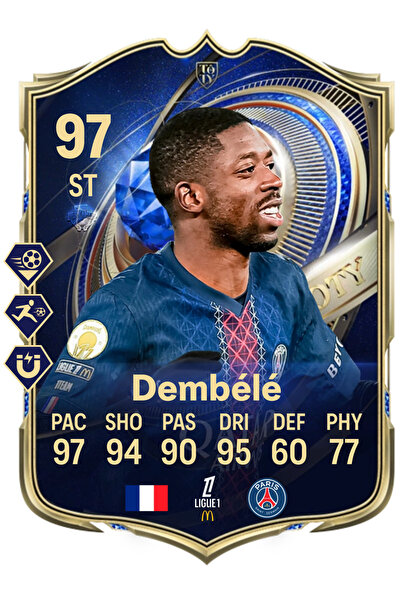 BERKANTTP بطاقة فريق ديمبيل إف سي 26 الأفضل في العام