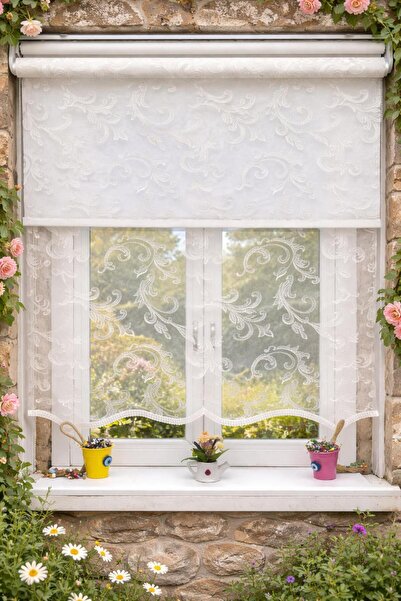 sk plised perde YENİ SEZON ÇİFT MEKANİZMALI TÜR STOR