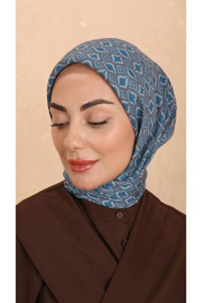 locella Soft Pamuk Eşarp Deniz Mavi