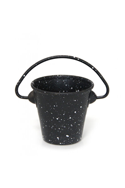 Culinaro Mini marbled aluminum snack bucket for serving 6.5x6xcm