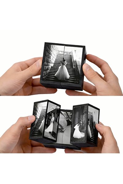EJOYA Hediyeji Kişiye Özel Sihirli Küp Foto Albüm 116246