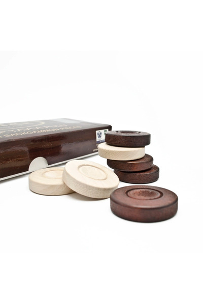 Star Okey Backgammon Pips, Wooden