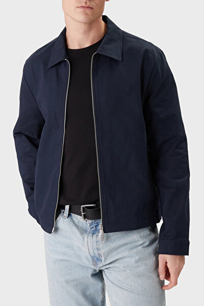 Calvin Klein % 100 Pamuk Regular Fit Klasik Yaka Ceket LV04LE419GCEF Erkek CE...