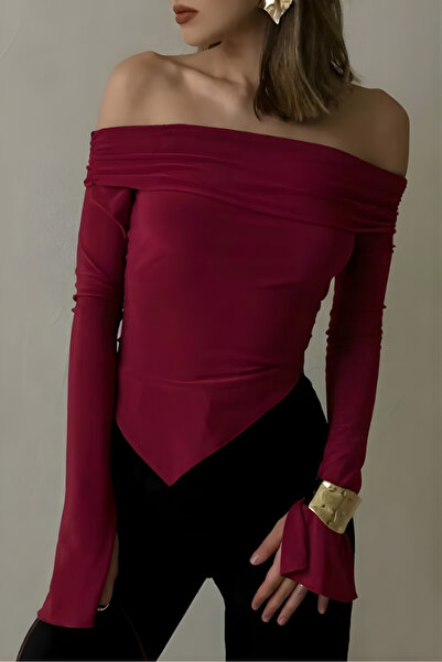 World Fashion Trends Madonna Collar Spanish Sleeve Blouse