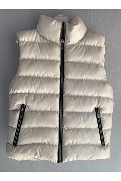 SÜSLÜ KİDS Children's Standing Collar Pocketed Puffer Vest