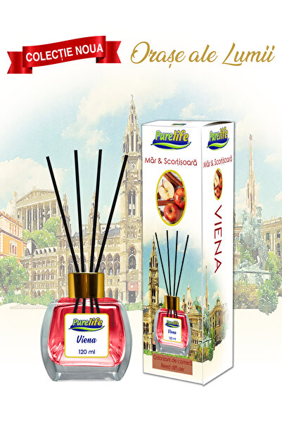 PureLife Parfum de cameră Pure Life Vienna cu măr și scorțișoară 120 ml