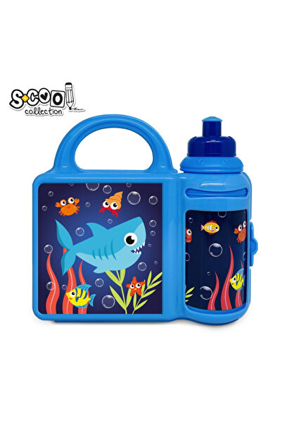 OEM Set: Water bottle + sandwich box, Shark