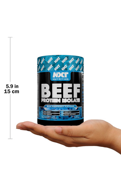 NXT Nutrition نكست نيوتريشن - بيف بروتين ايزوليت – 540 جرام - التوت الأزرق