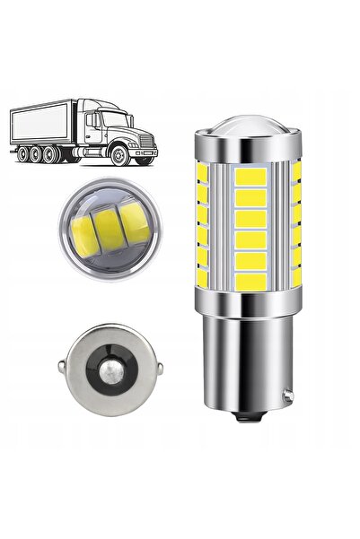 Other P21W LED XSTORM 12V 24V REVERSE BULB COOL WHITE 6000k TIR