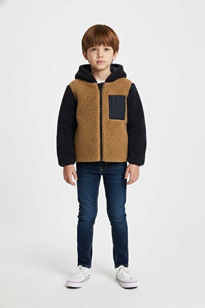 Mo Kids Reversible fur jacket