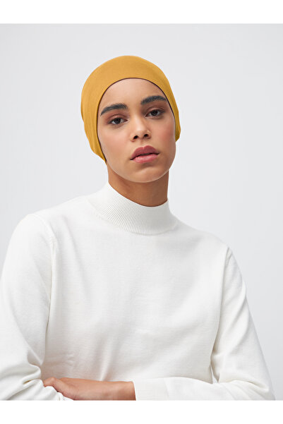 Femple Modest Flat Bone |   Color: Mustard |   Tube Underscarf