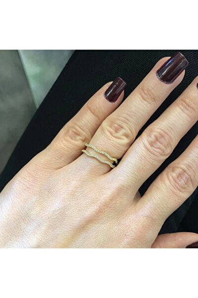 GOX Two Rows Wave Ring